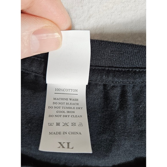 GANMIA Salty Morton Salt Girl Parody Graphic T-Shirt Black Mens XL - Picture 7 of 9